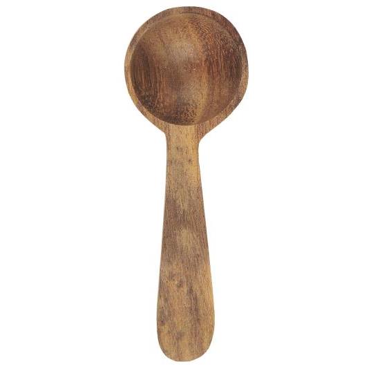 Mini Acacia Wood Salt Spoon