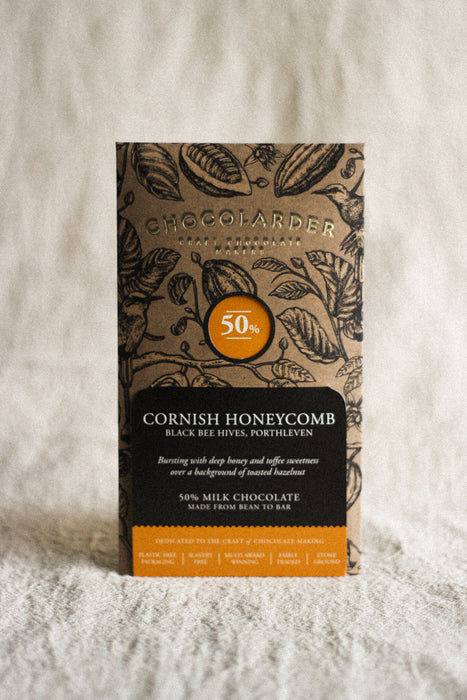 Cornish Honeycomb 50% Milk Chocolate
