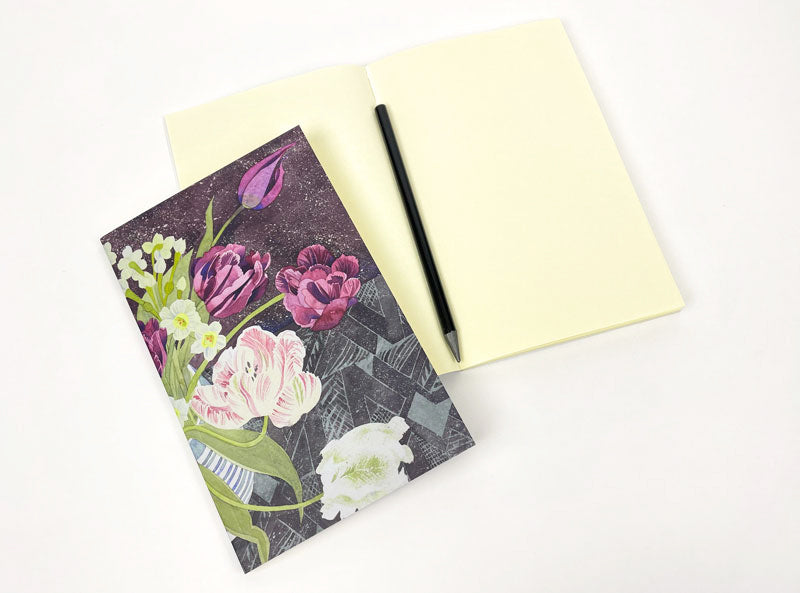 Sandler Mug & Tulips Notebook