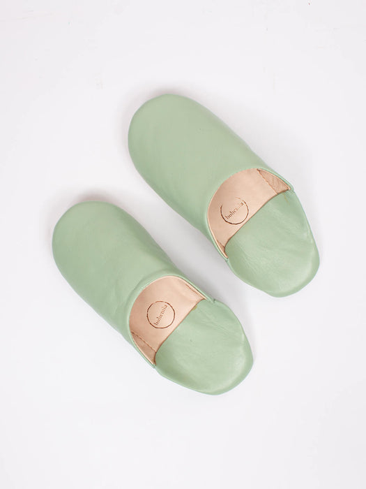 Sage Moroccan Slippers