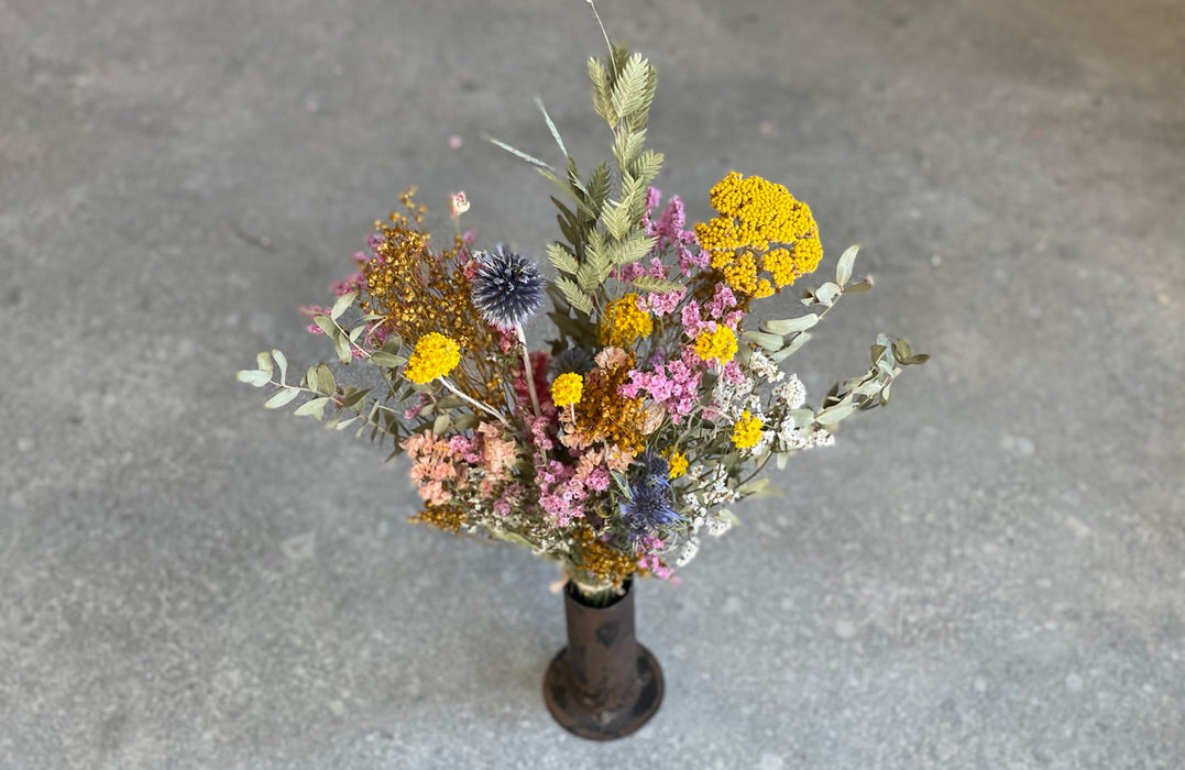 Gretel - Large Composed Dried Flower Bouquet