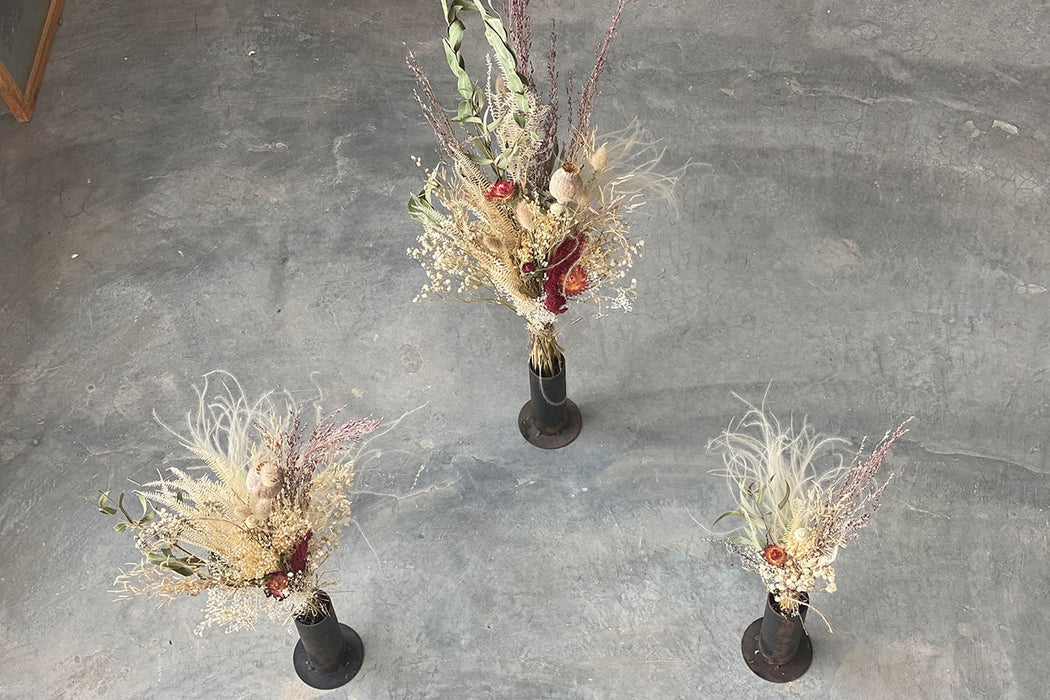 Winter Leger - Composed Dried Flower Bouquet