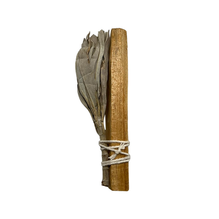 Mini Cluster - White Sage with Palo Santo