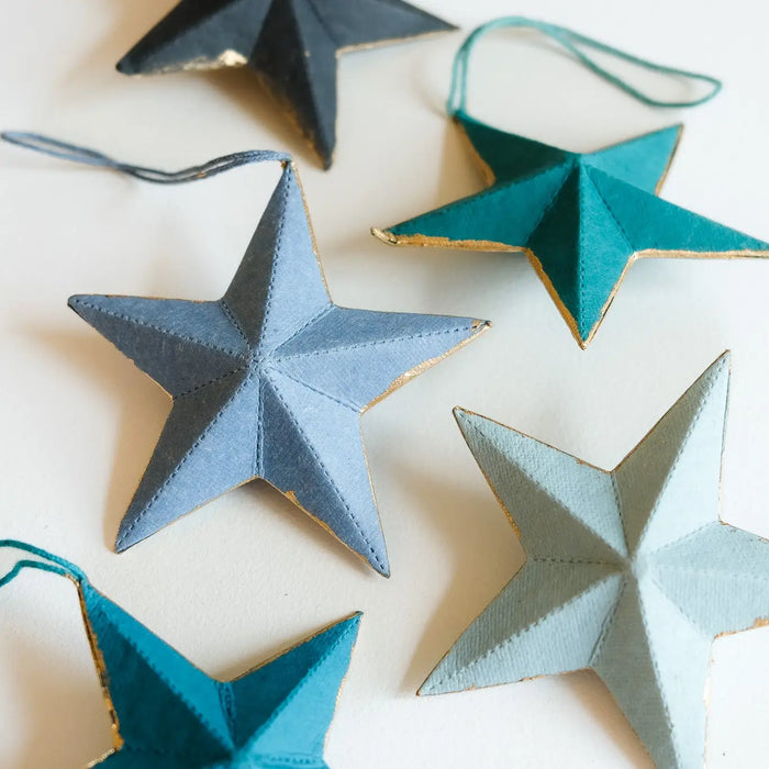 Recycled Paper Ornaments