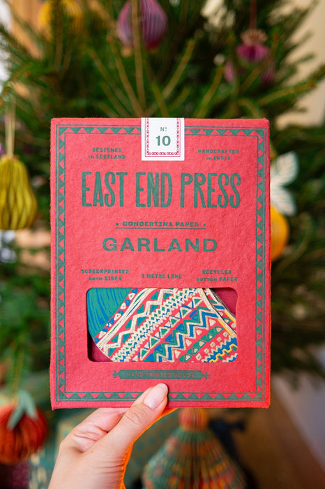 Recycled Paper Garlands