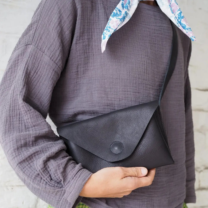 Betty Leather Belt Bag | Black