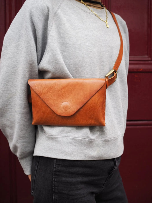 Betty Leather Belt Bag | Tan