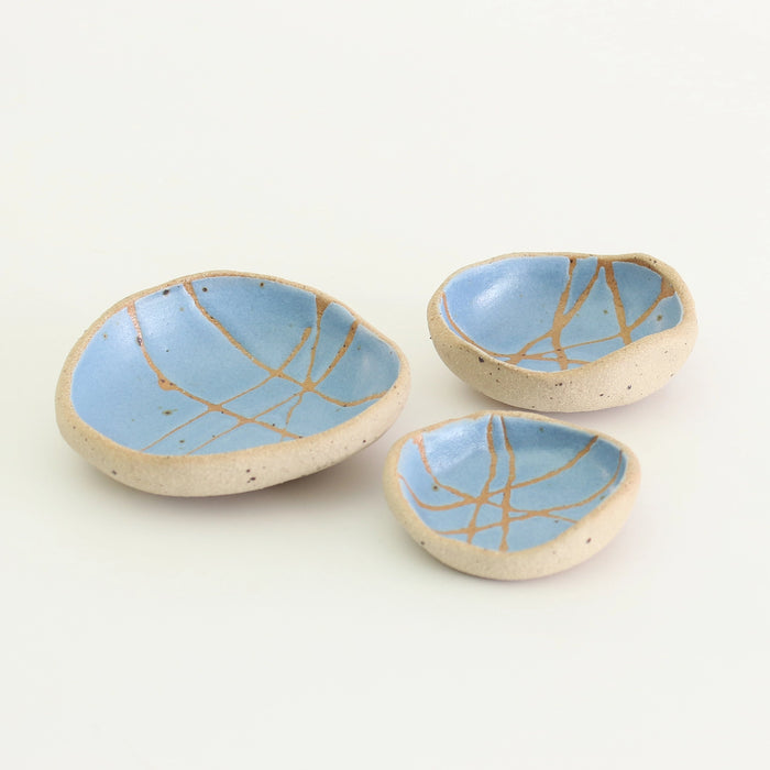 Cornflower Blue Wonky Bowl