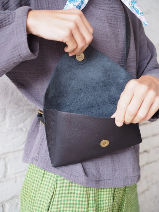 Betty Leather Belt Bag | Black