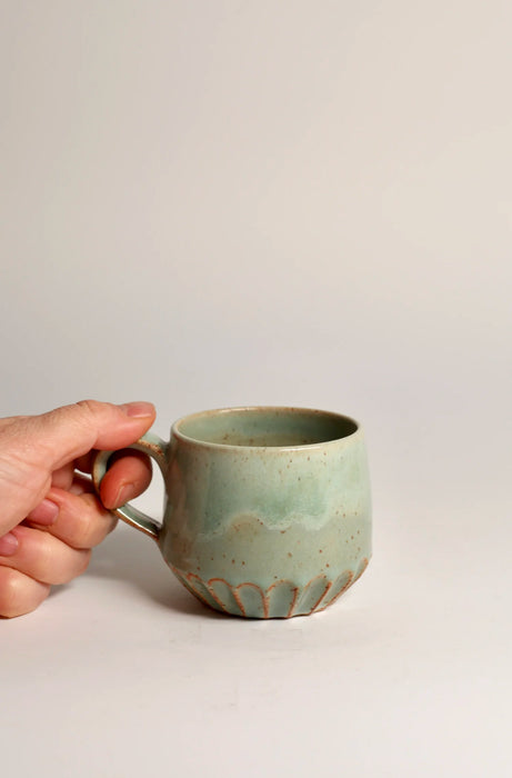 Seakelp Carved Mug