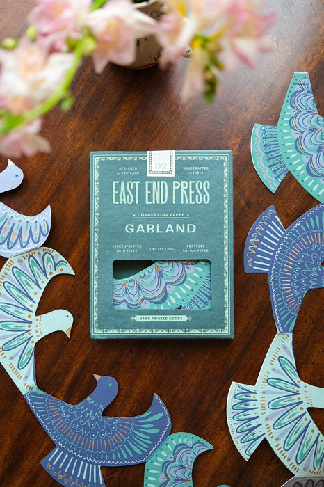 Recycled Paper Garlands