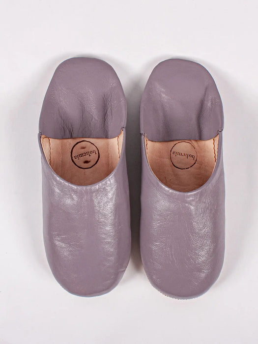 Violet Moroccan Slippers - Small
