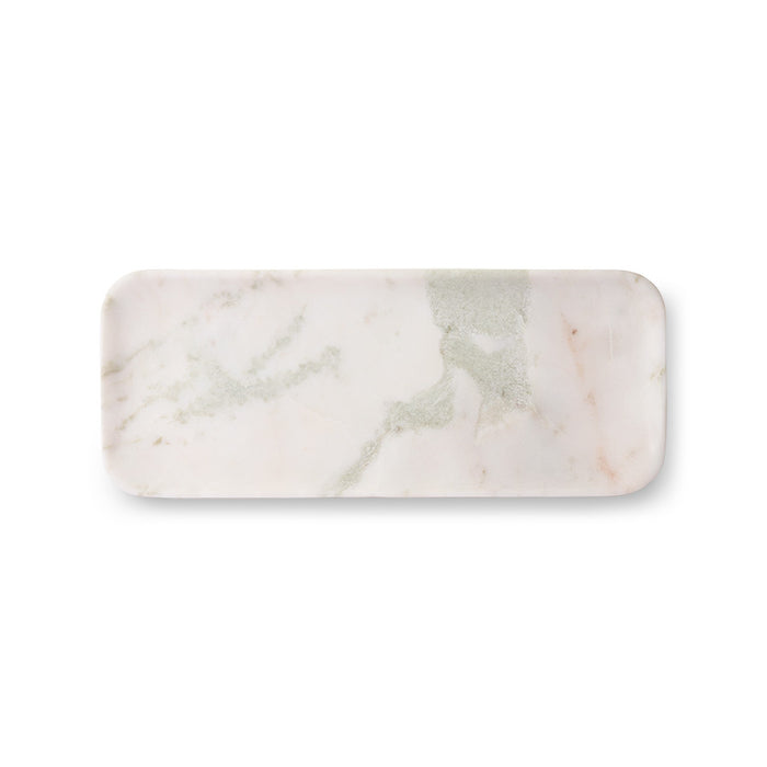 White/Green/Pink Marble Tray