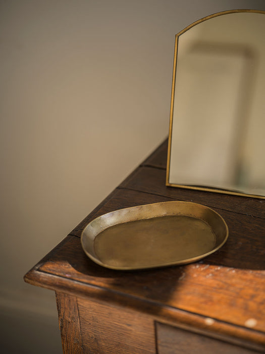 Antique Brass Finish Tray