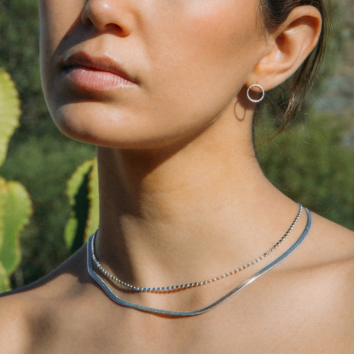 Orphee Silver Choker