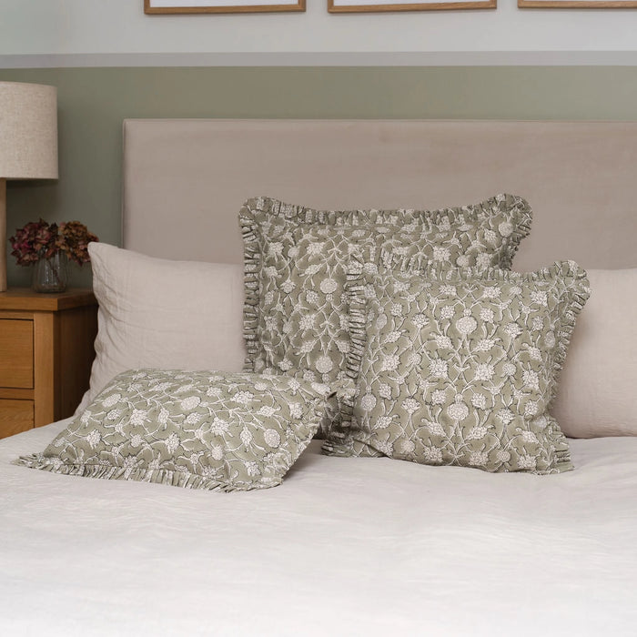 Block Print Cushion | Alyssa (60x60cm)