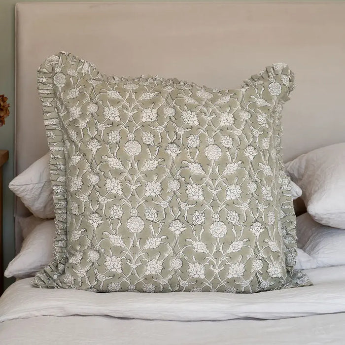 Block Print Cushion | Alyssa (60x60cm)