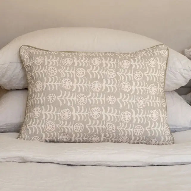 Block Print Cushion | Aster (35x50cm)