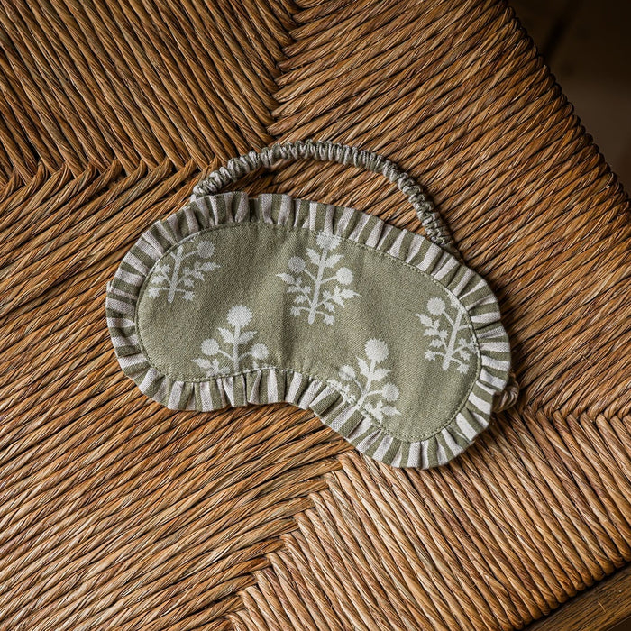 Block Print Eye Mask