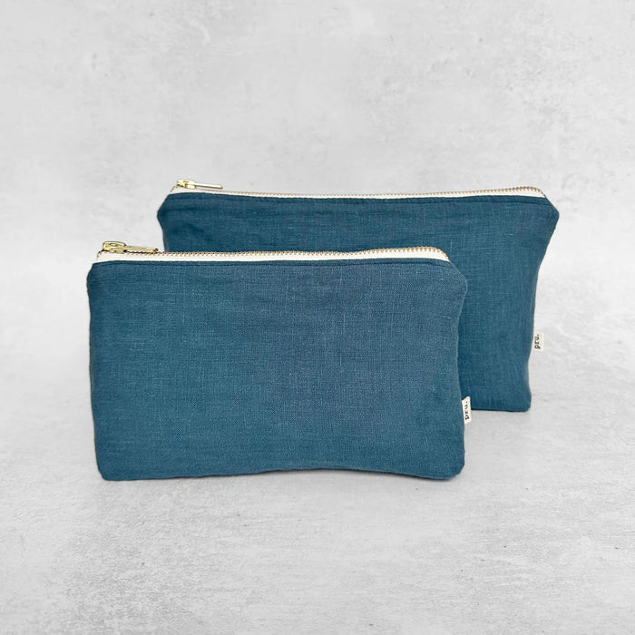 Linen Pouch Bag - Large