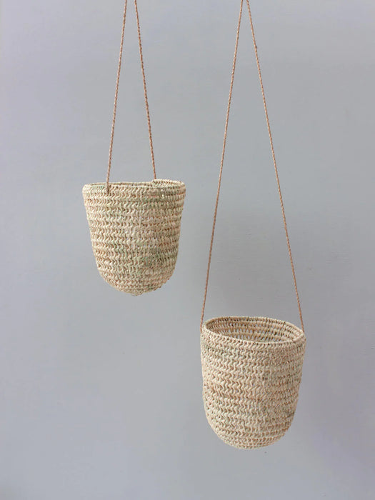 Open Weave Dome Hanging Basket