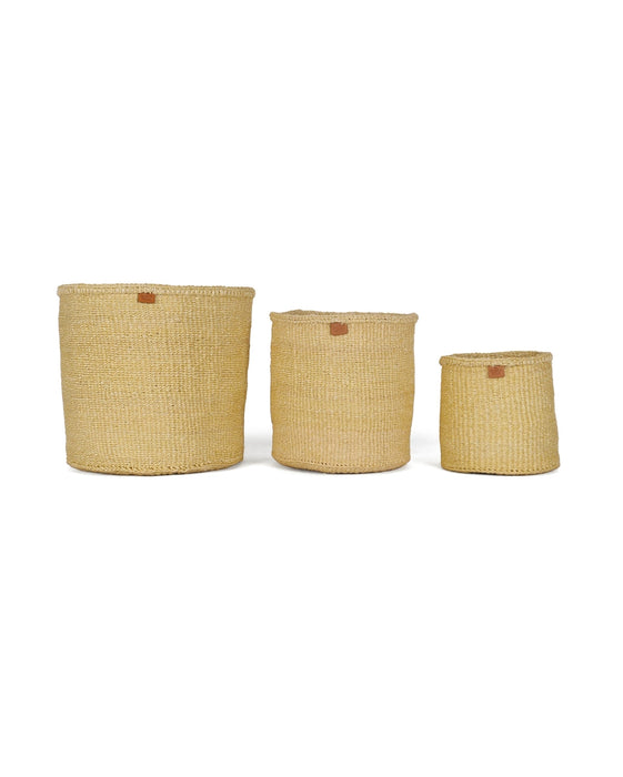Woven Storage Basket | Butter Yellow