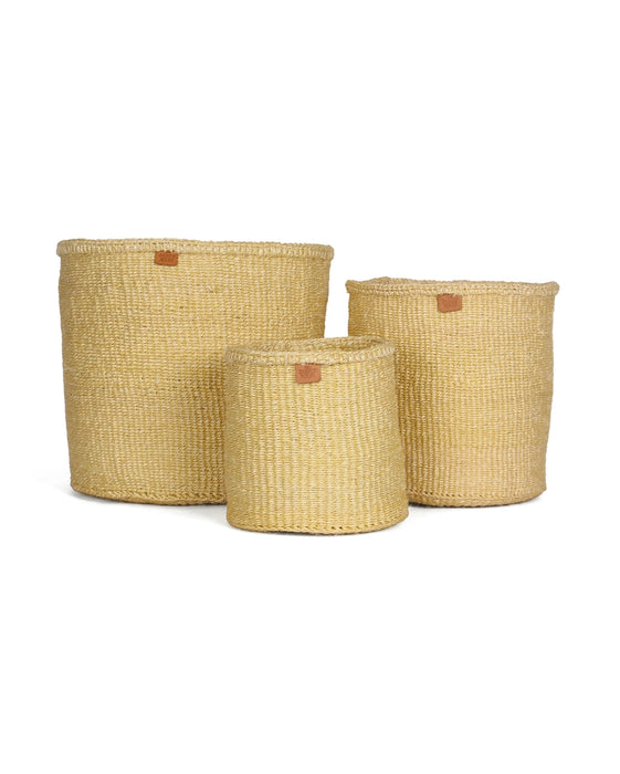 Woven Storage Basket | Butter Yellow