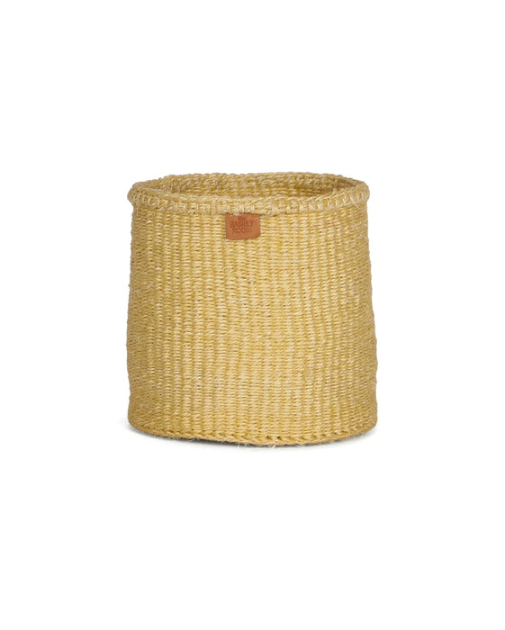 Woven Storage Basket | Butter Yellow