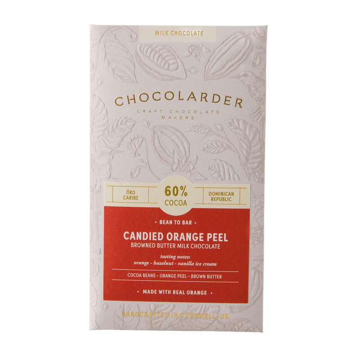 Candied Orange Peel 60% Milk Chocolate