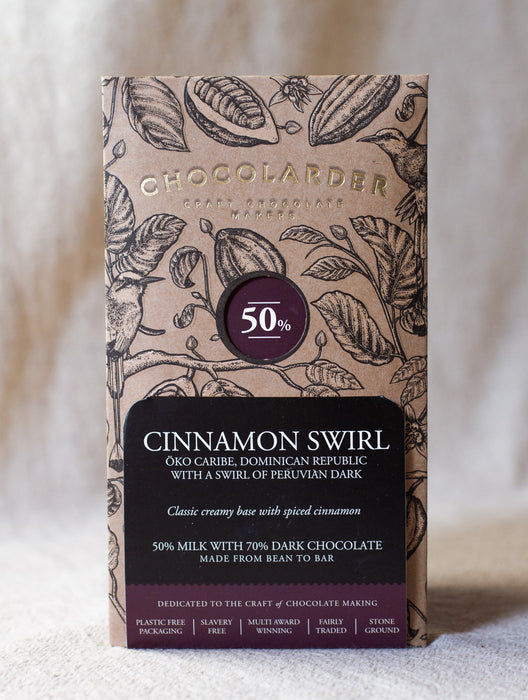 Cinnamon Swirl 50% Milk Chocolate
