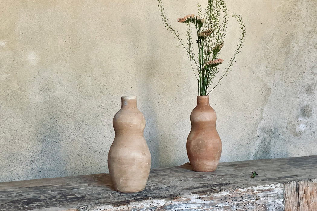 Citara Terracotta Vase