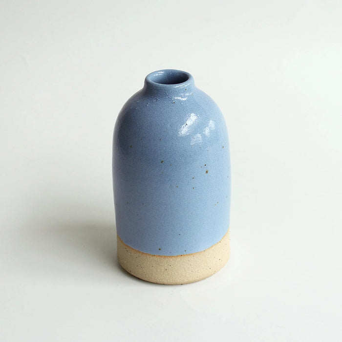 Cornflower Stoneware Bud Vase