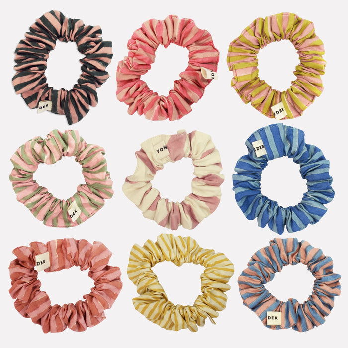 Cotton Mini Scrunchie Duo