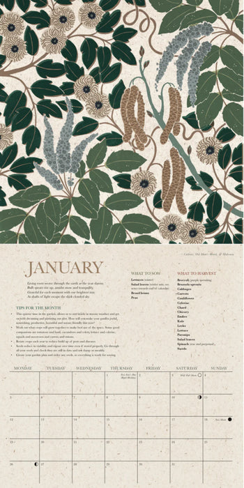 2026 Growing Through The Seasons Calendar