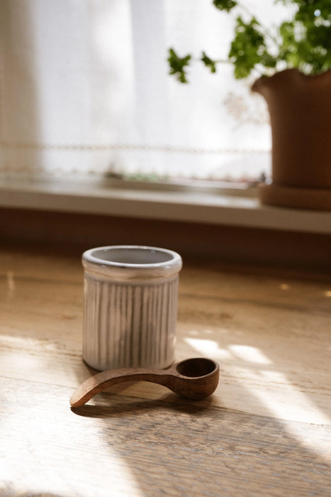 Acacia Wood Curved Little Spoon