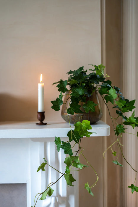 Forged Brass Candle Holder