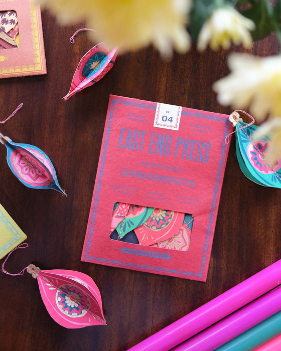 Recycled Paper Ornaments