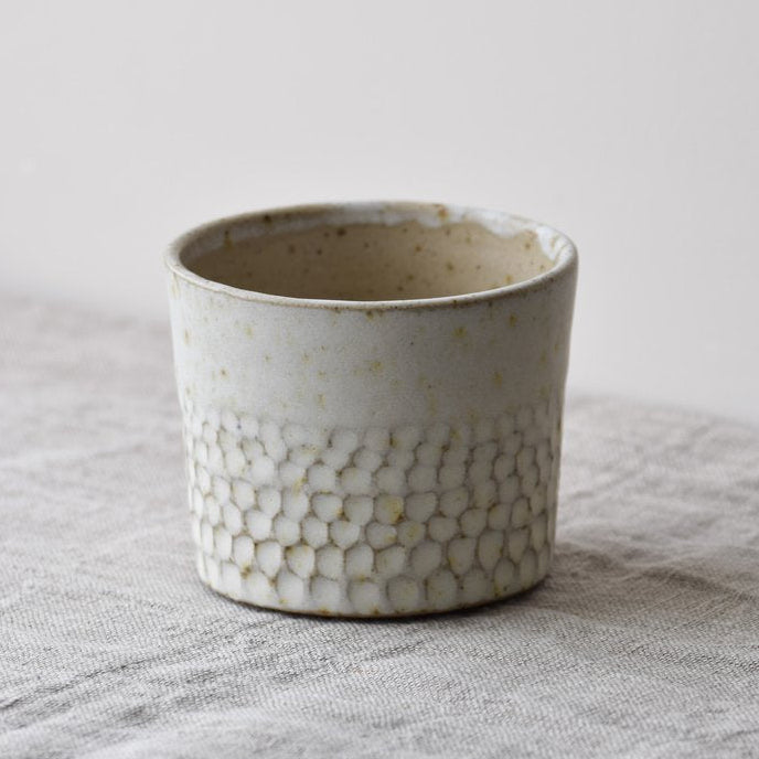 Carved Coffee Tumbler by Bel Holland