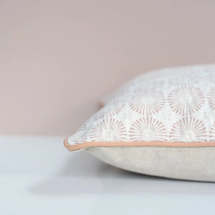 Block Print Cushion | Flor (45x45cm)