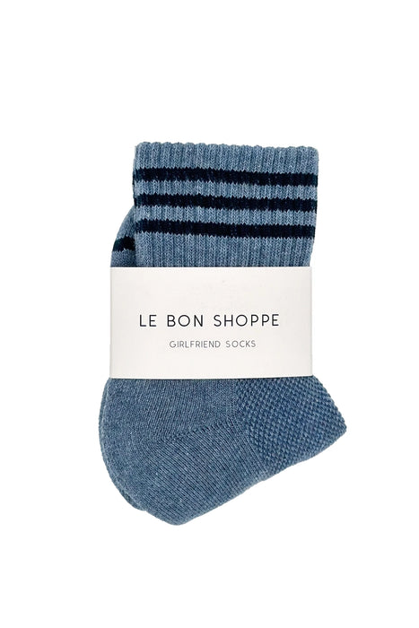 Indigo Girlfriend Socks