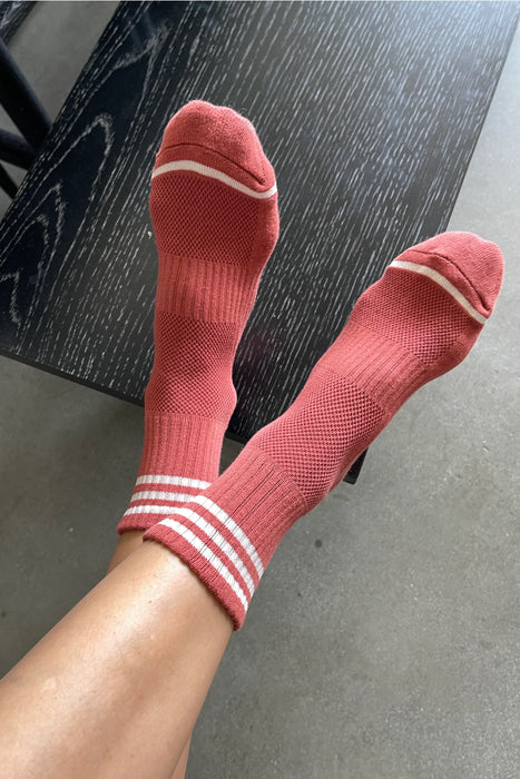 Terracotta Girlfriend Socks