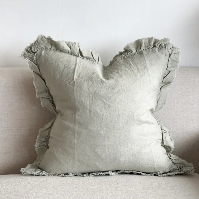 Hallie Cushion | Sage (53x53cm)