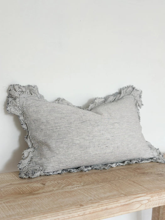 Hallie Pinstripe Cushion - 50x30cm