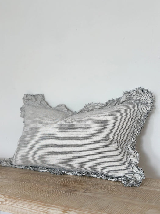 Hallie Pinstripe Cushion - 50x30cm