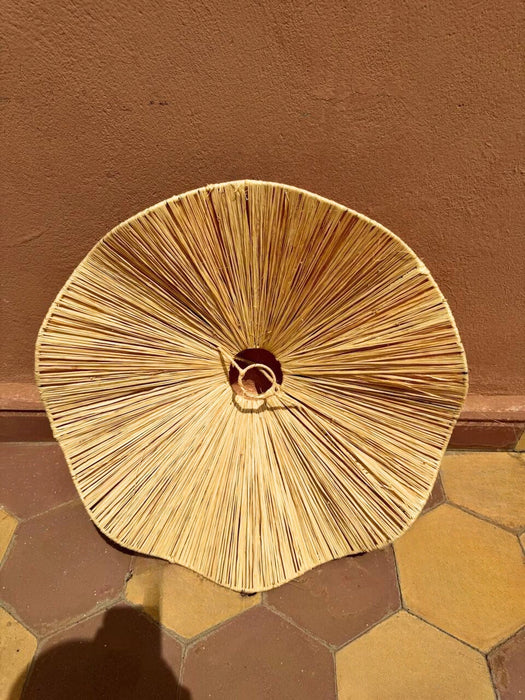 Raffia Wave Lampshade