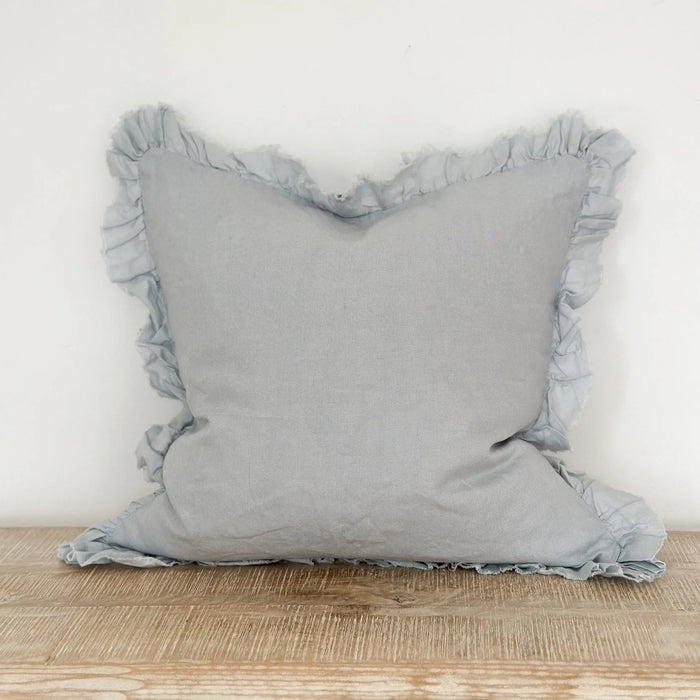 Hallie Cushion | Dusty Blue (45x45cm)