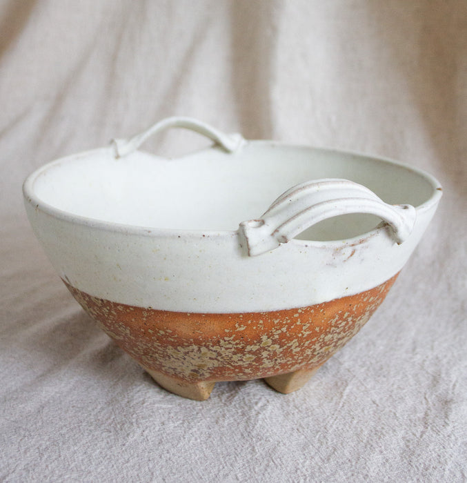 Large White Serving Bowl by Matt Calder