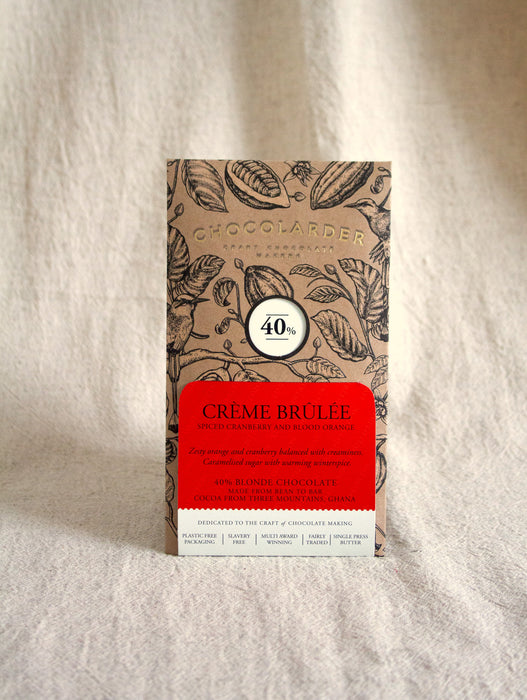 Creme Brulee 40% Blonde Chocolate