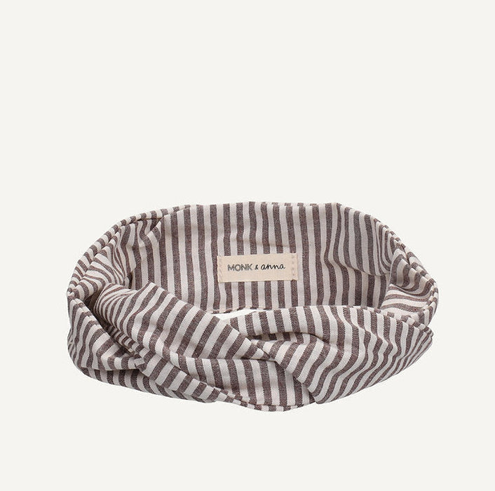 Headband | Mocha Stripes