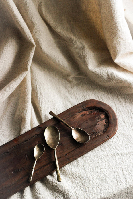 Forged Brass Spoons